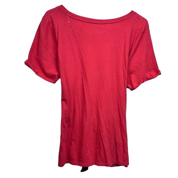 Anthropologie Rust Tie-Waist Blouse - Picture 4 of 10